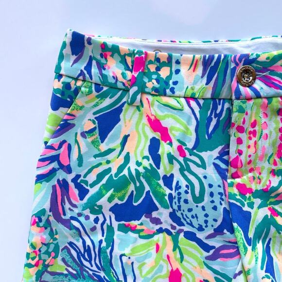 Lilly Pulitzer Callahan Shorts 4.5" Inseam Size 0 - Picture 2 of 9